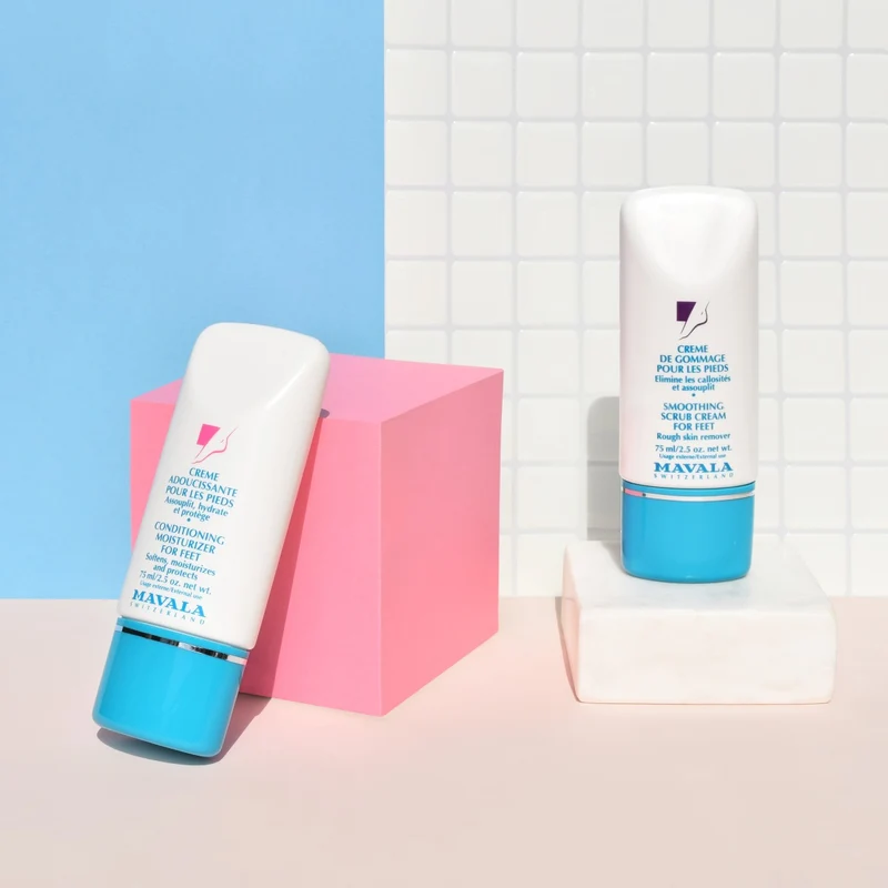 Crème de gommage pieds