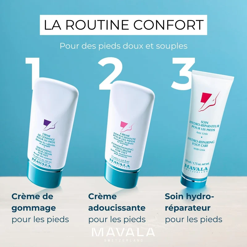 Crème de gommage pieds