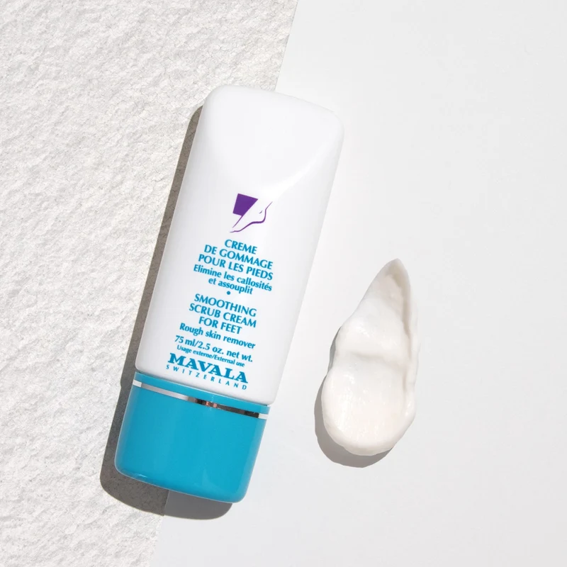 Crème de gommage pieds