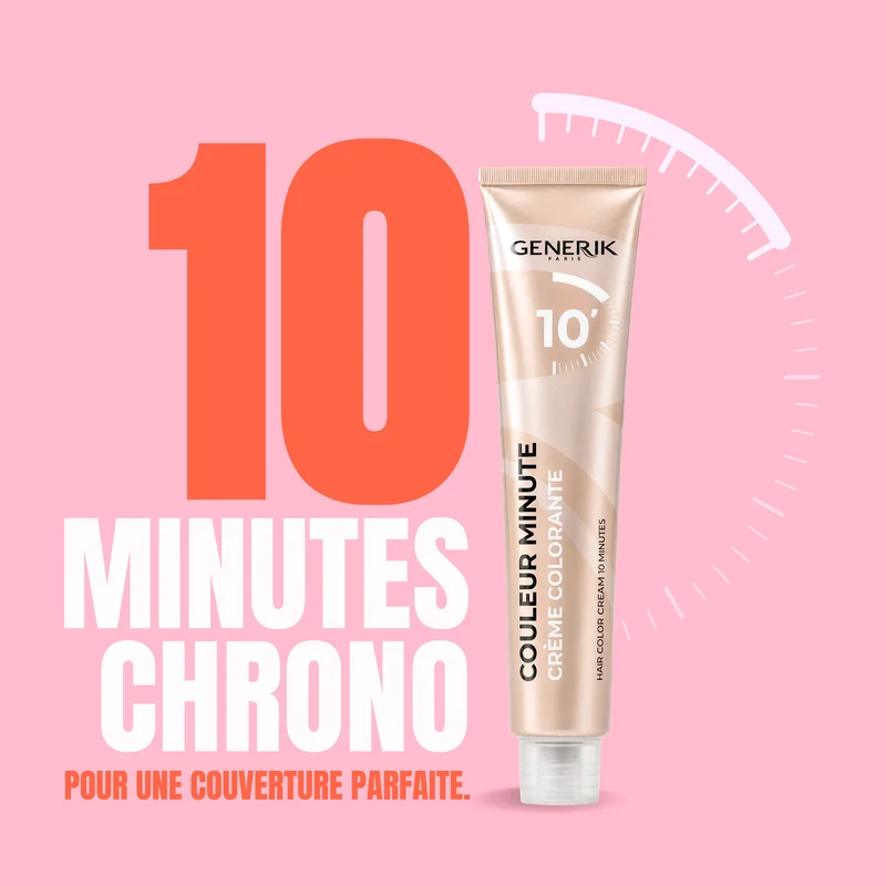 Tube Coloration Couleur Minute 10 MIN Generik 100 ML