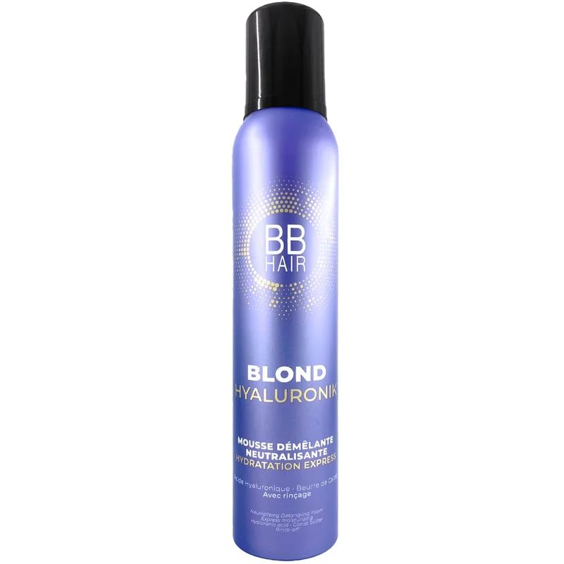 Mousse Démêlante et Neutralisante Blond Hyaluronik BBHair Generik 200 ML