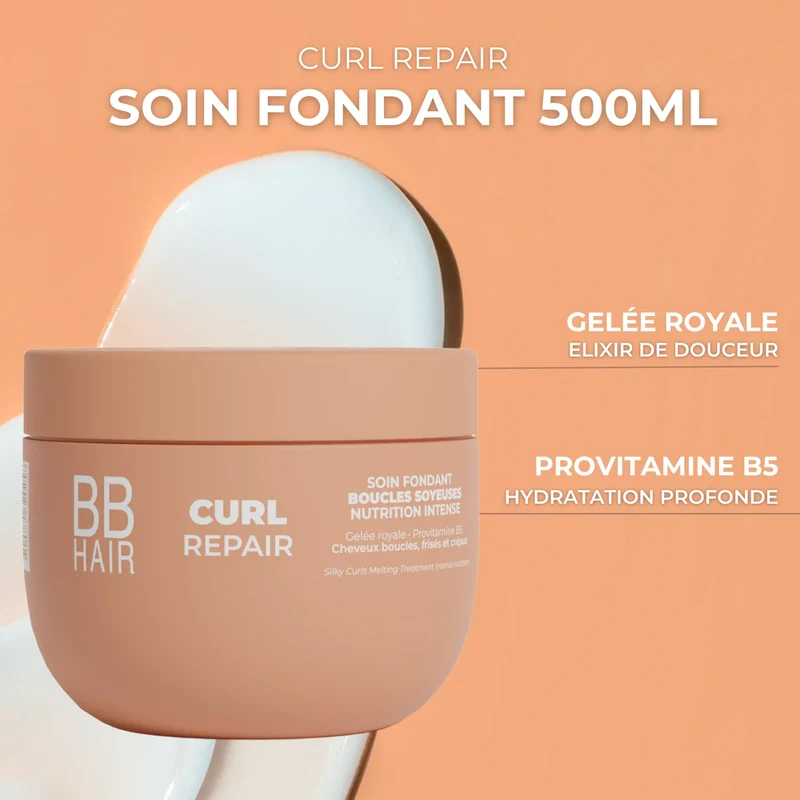 Soin Fondant Curl Repair Boucles Soyeuses BBHair Generik 500 ML