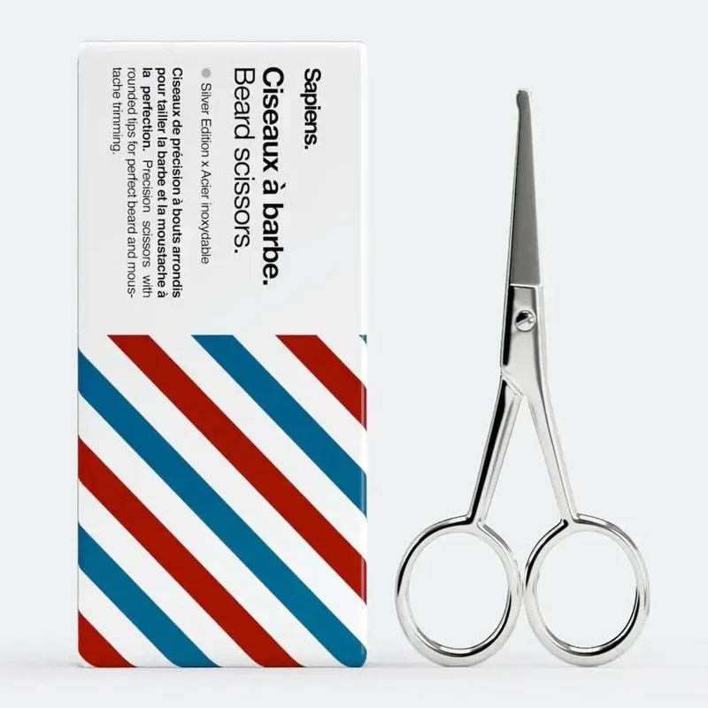 Brosse + Peigne + Ciseaux à Barbe