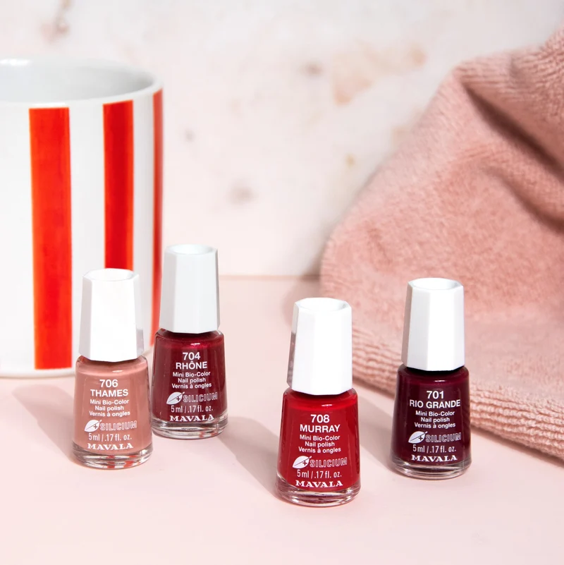Vernis Mini Bio-Color Rouge