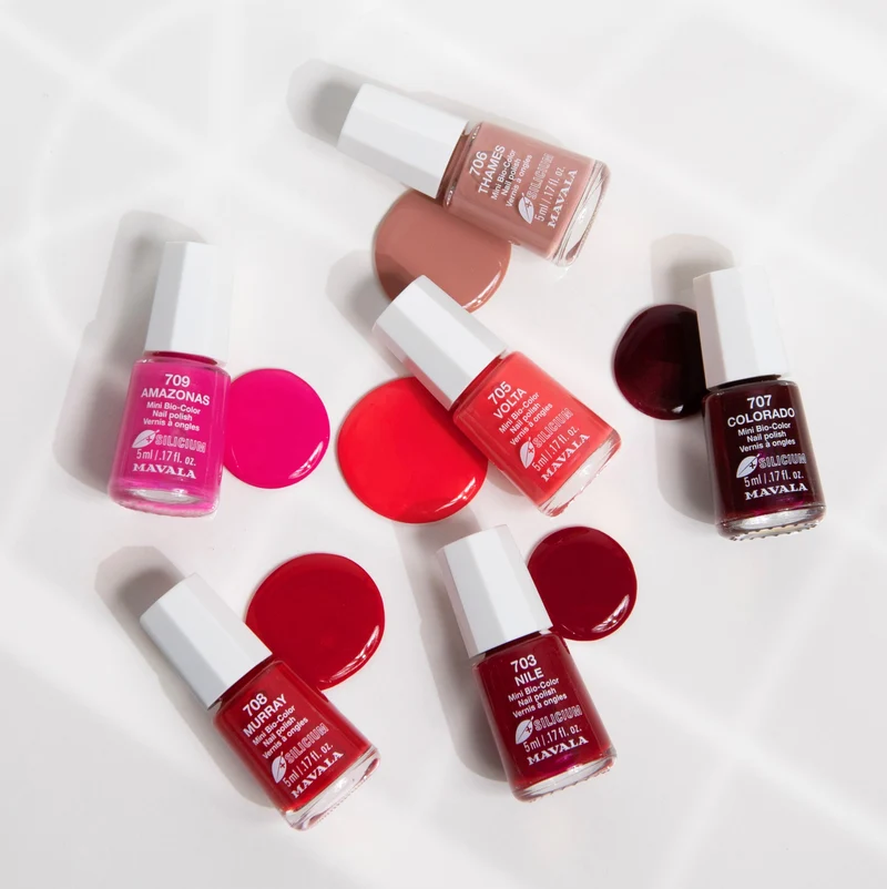 Vernis Mini Bio-Color Rouge