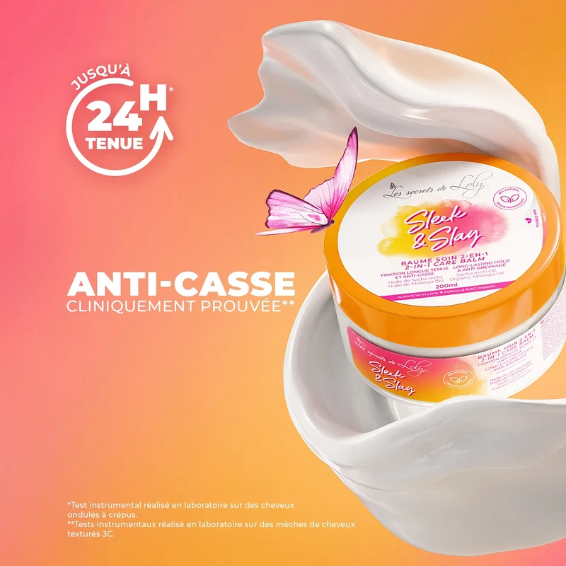 Baume Fixant anti-casse Sleek & Slay Les Secrets de Loly 200 ML