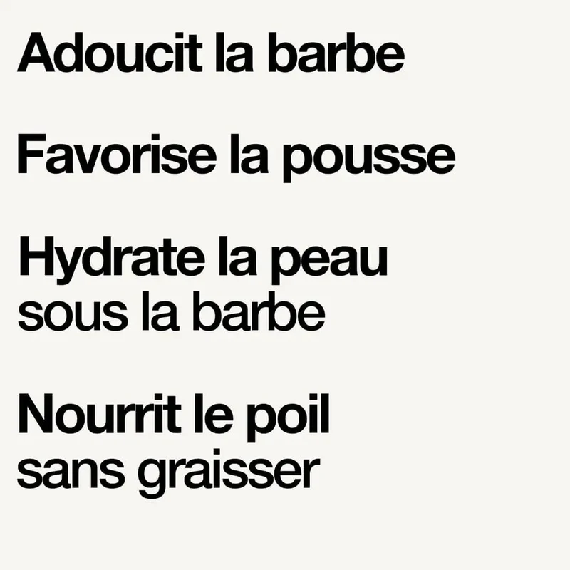 Huile à barbe bio - Édition originale