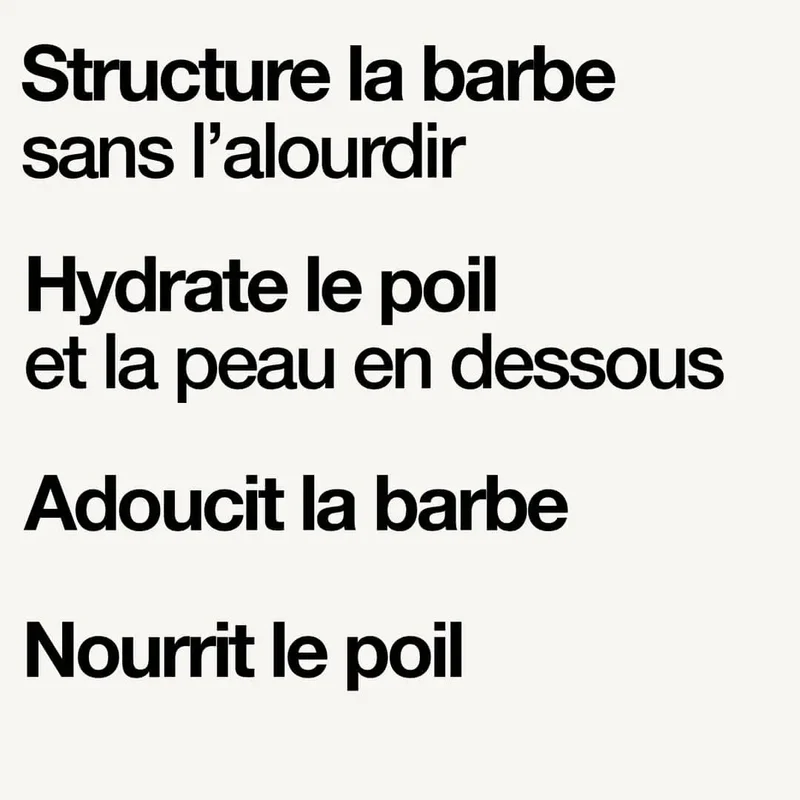 Baume à barbe bio