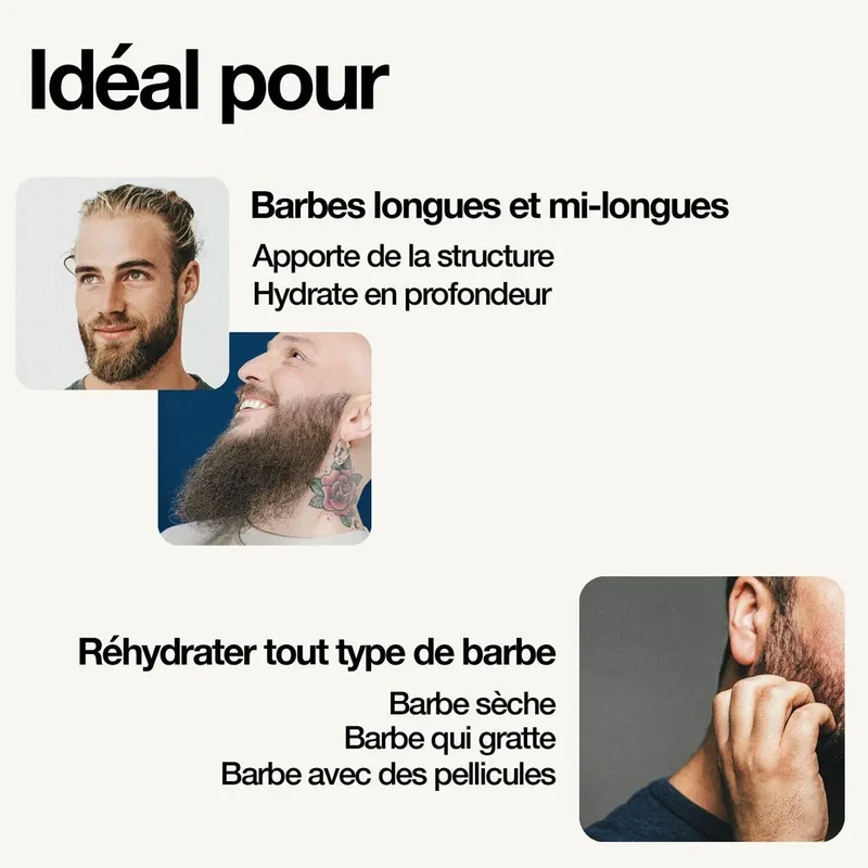 Baume à barbe bio