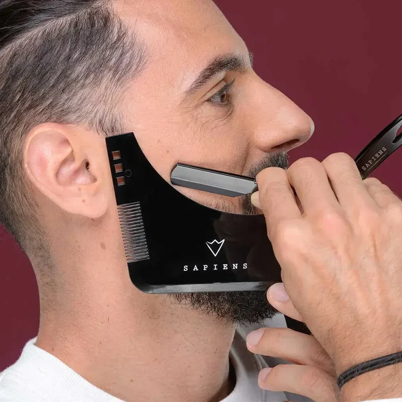 Pochoir à barbe