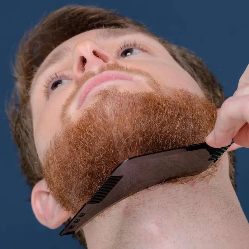 Pochoir à barbe