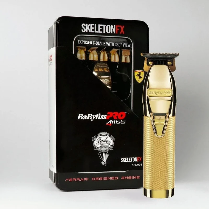 Tondeuse de Précision SkeletonFX Gold Babyliss Pro