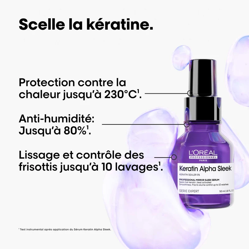 Sérum Keratin Alpha Sleek L'Oréal Professionnel 50 ML