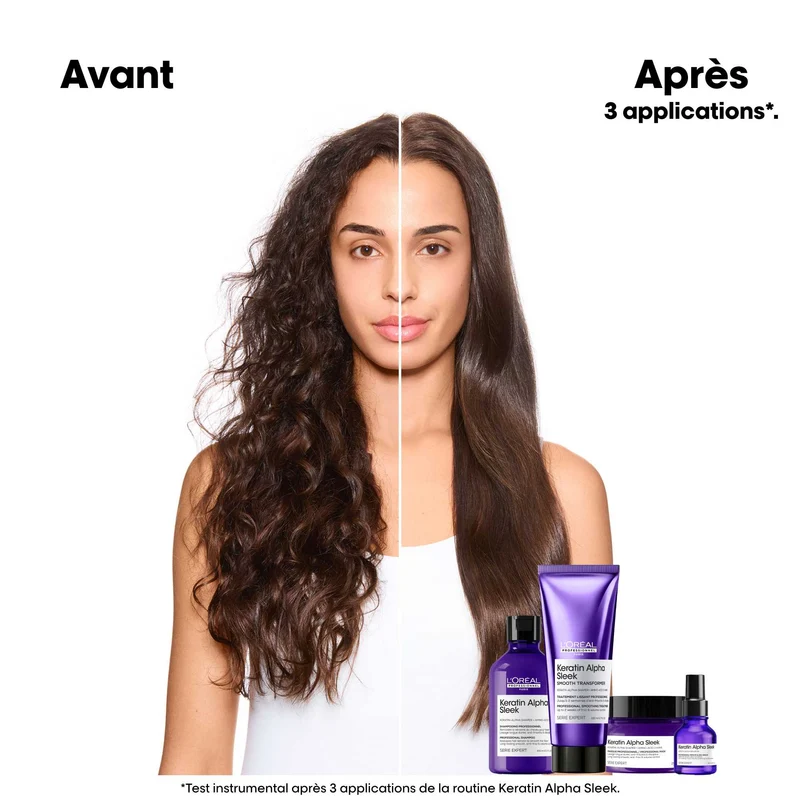 Sérum Keratin Alpha Sleek L'Oréal Professionnel 50 ML