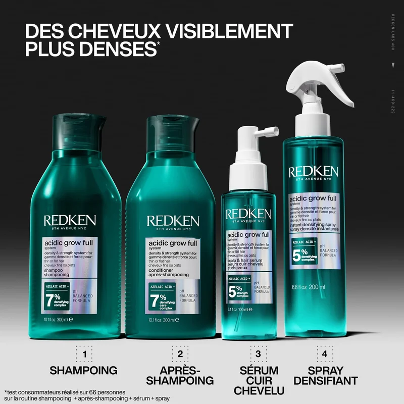 Shampoing Acidic Grow Full System Redken