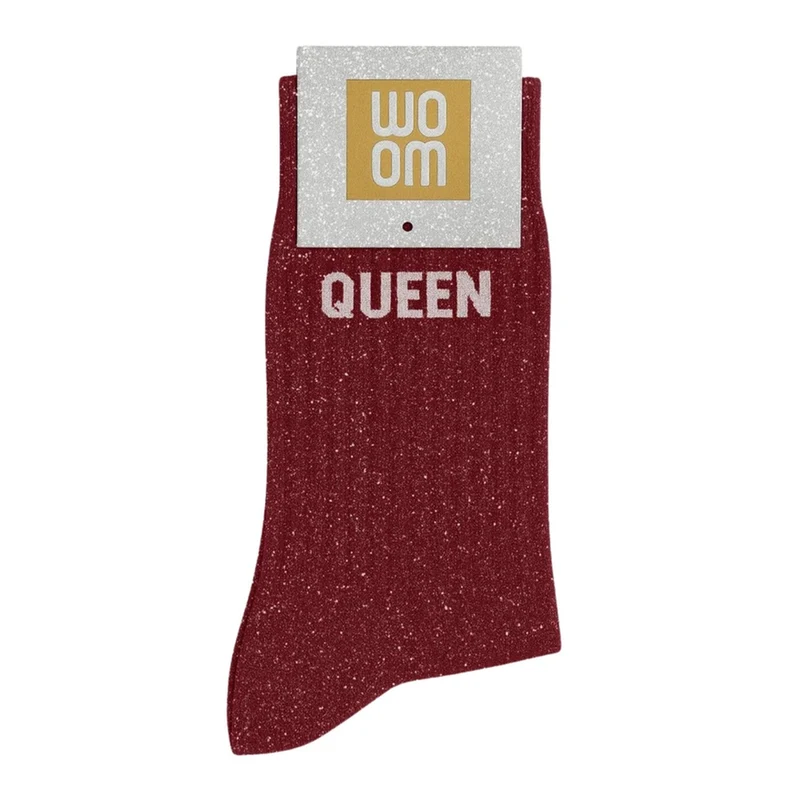 Chaussettes à paillettes - Queen