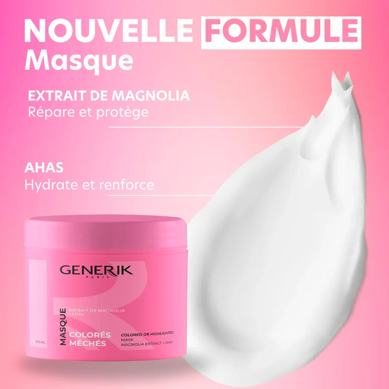 Masque Cheveux Colorés/Méchés Generik