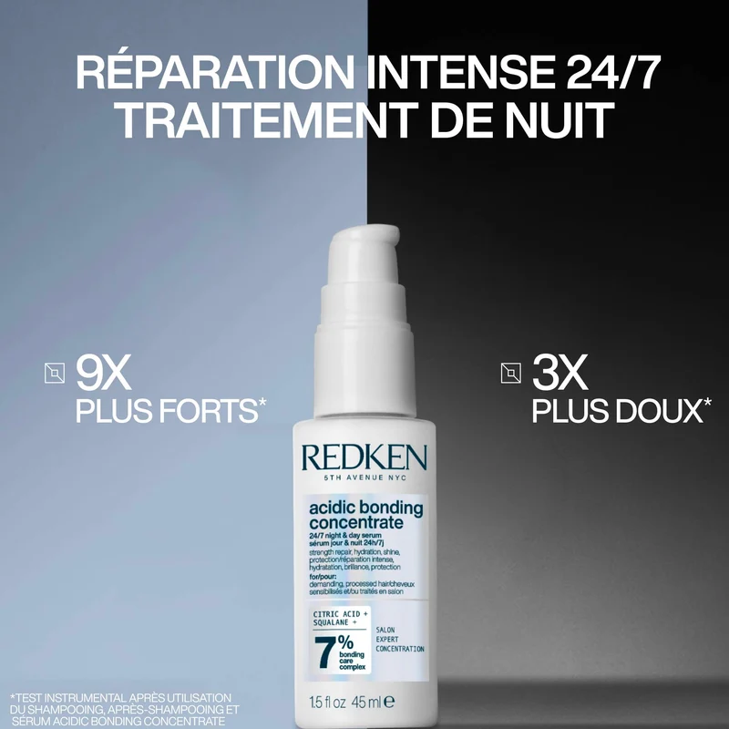 Sérum Jour & Nuit Acidic Bonding Concentrate Redken 45 ML