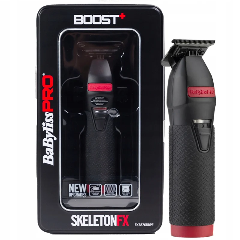 Tondeuse de Précision Boost+ Matte Black & Red Babyliss Pro