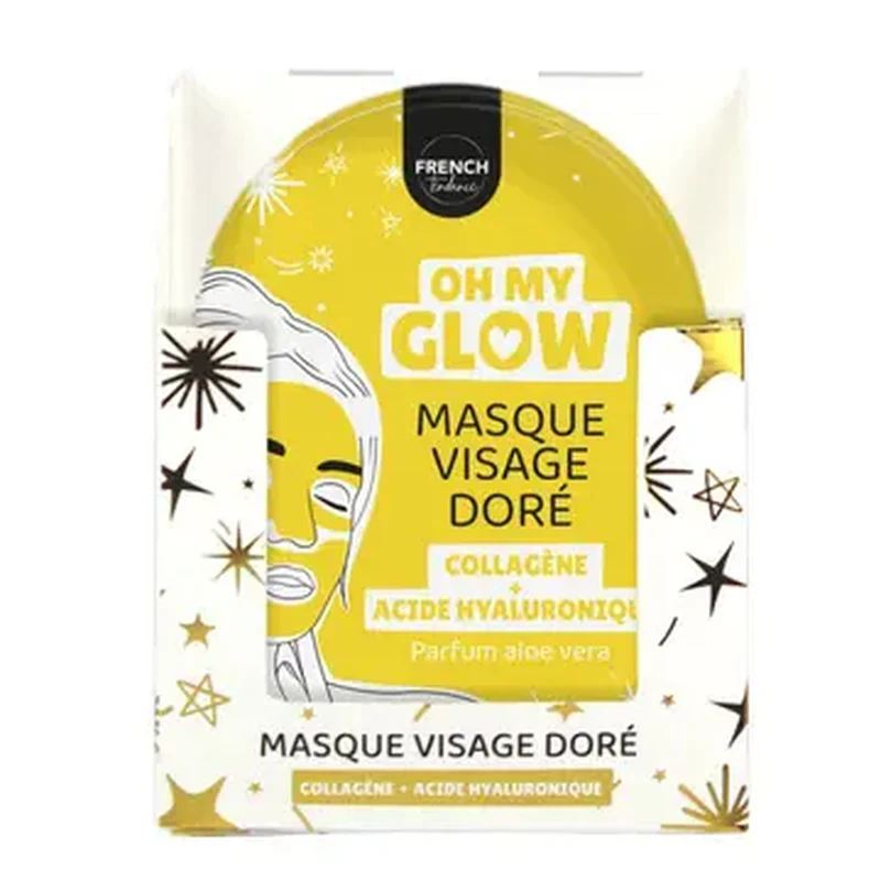 Masque visage Doré