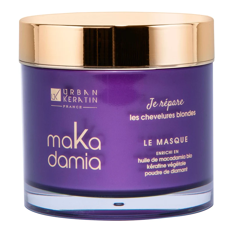 Masque Blonde Makadamia Urban Keratin 200ML