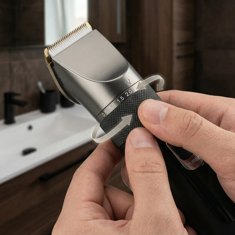 Tondeuse digitale cheveux, Turbo Performance