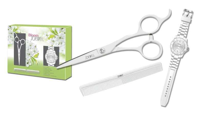 Kit ciseaux Joewell Bloom en coffret
