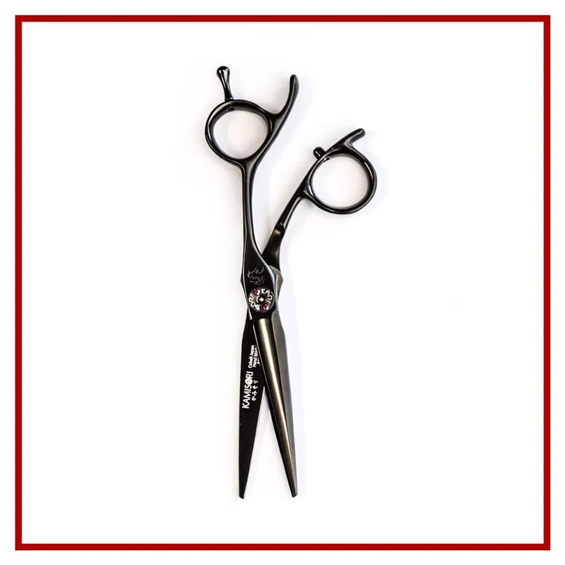 Set ciseaux de coiffure Kamisori Black Diamond III