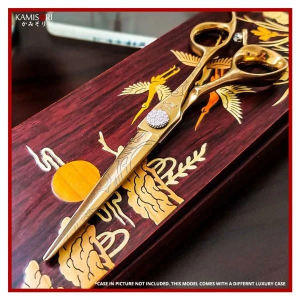Set de ciseaux de coiffure Kamisori Jewell III