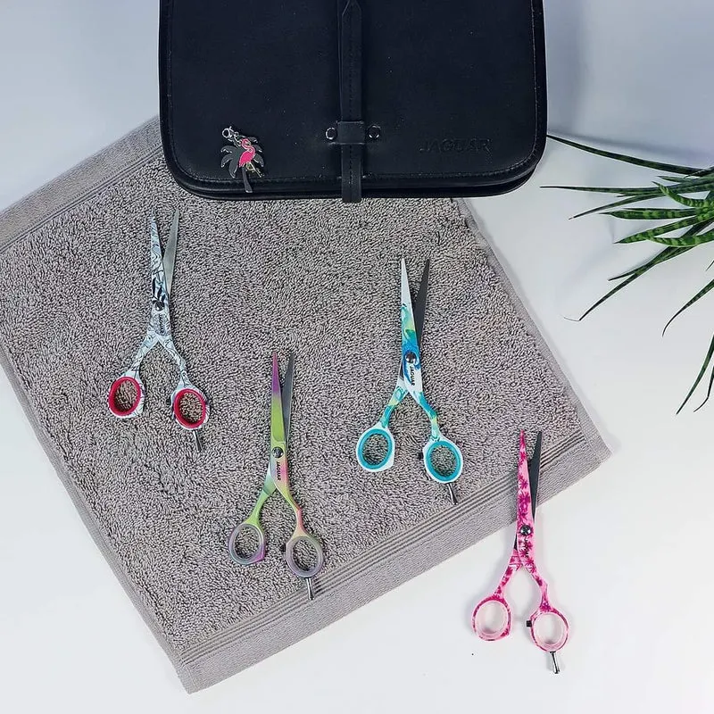 Ciseaux de coiffure Jaguar Flamingo