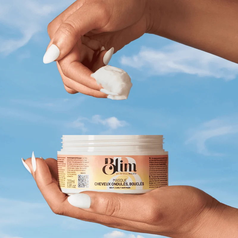 Masque Cheveux Ondulés/Bouclés Blim Mulato 200 ML