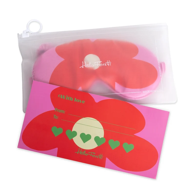 Masque yeux floral