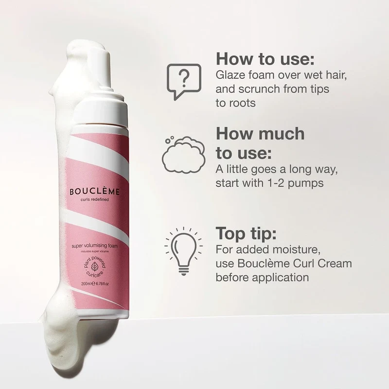 Lotion moussante Super Volume