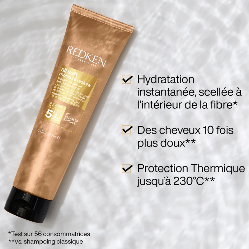 Soin sans rinçage All Soft Redken 150 ML