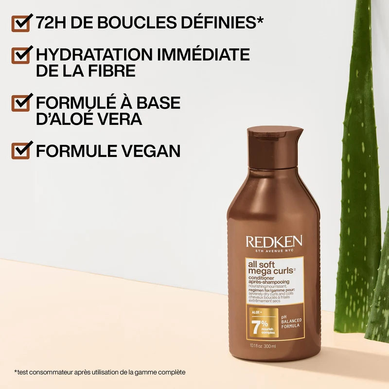 Après-shampoing All Soft Mega Curls Redken 300 ML