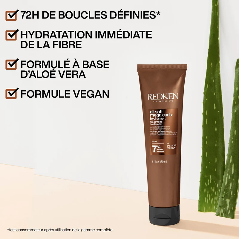 Soin sans rinçage All Soft Mega Curls Redken 150 ML