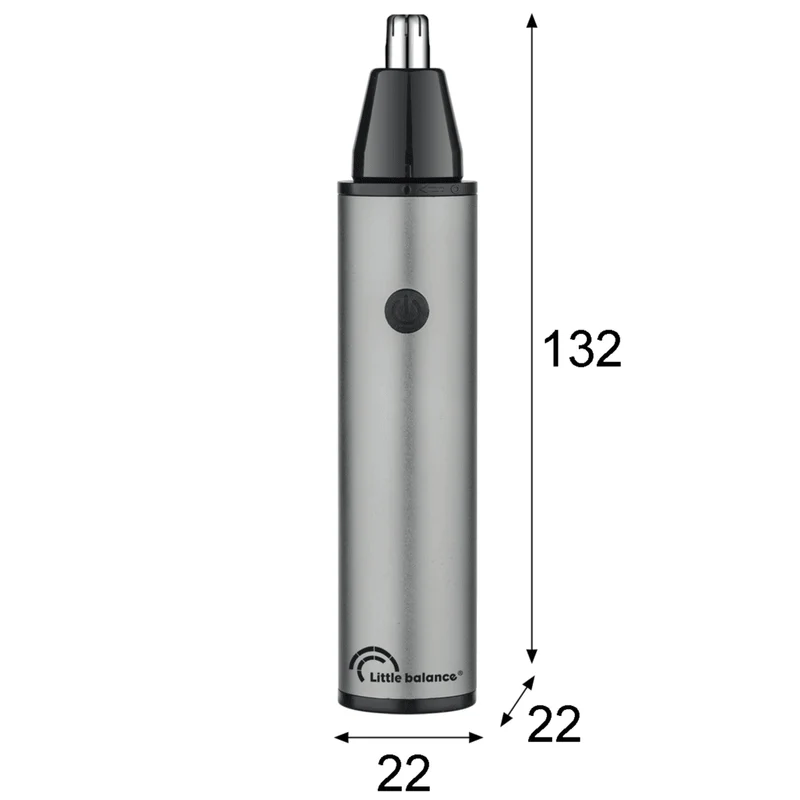 Tondeuse digitale nez-oreilles, USB Précision