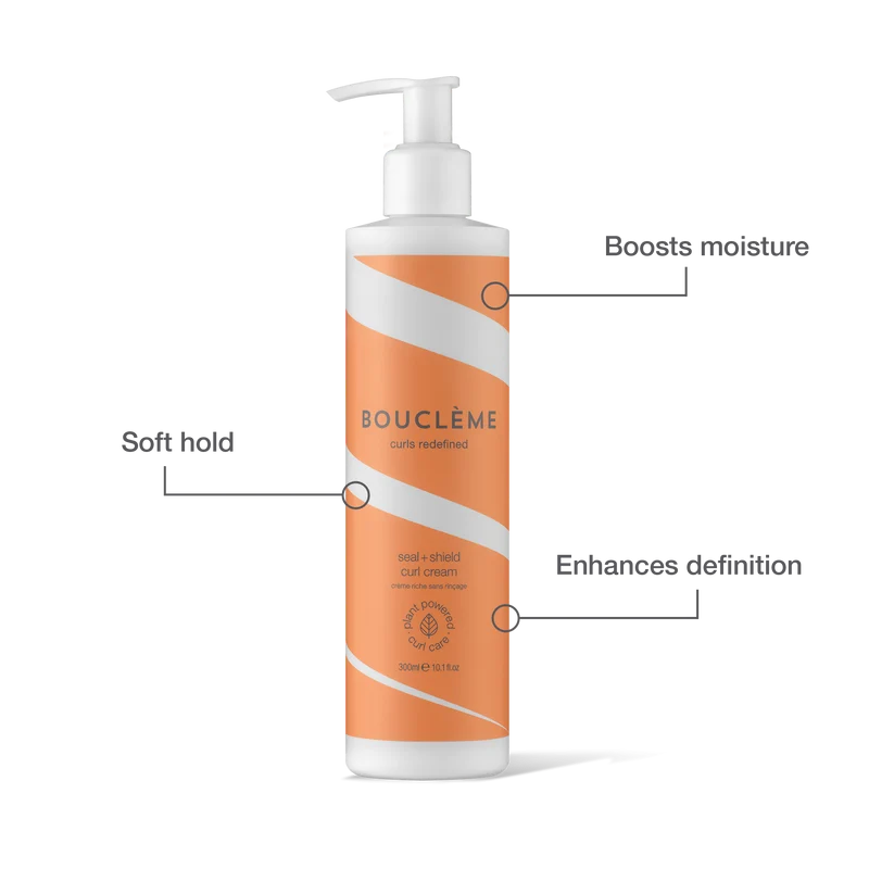 Crème pour cheveux bouclés Seal + Shield