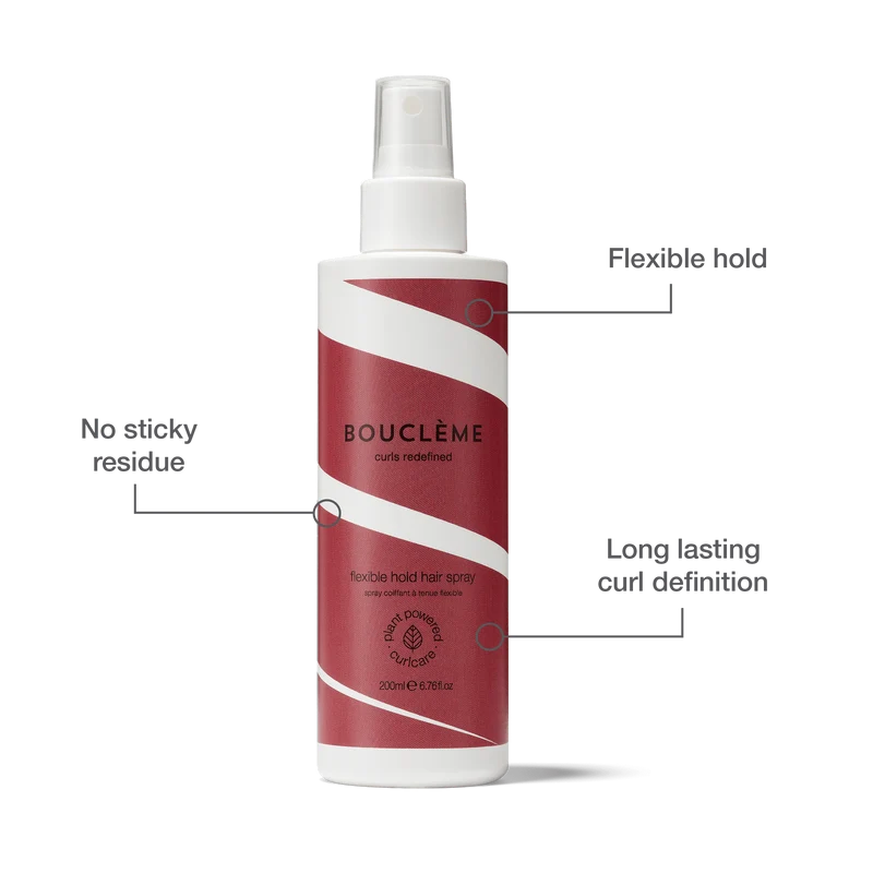 Spray coiffant à tenue flexible