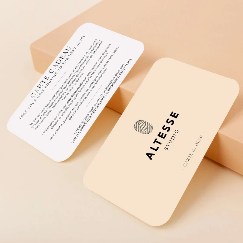 CARTE CADEAU ALTESSE STUDIO