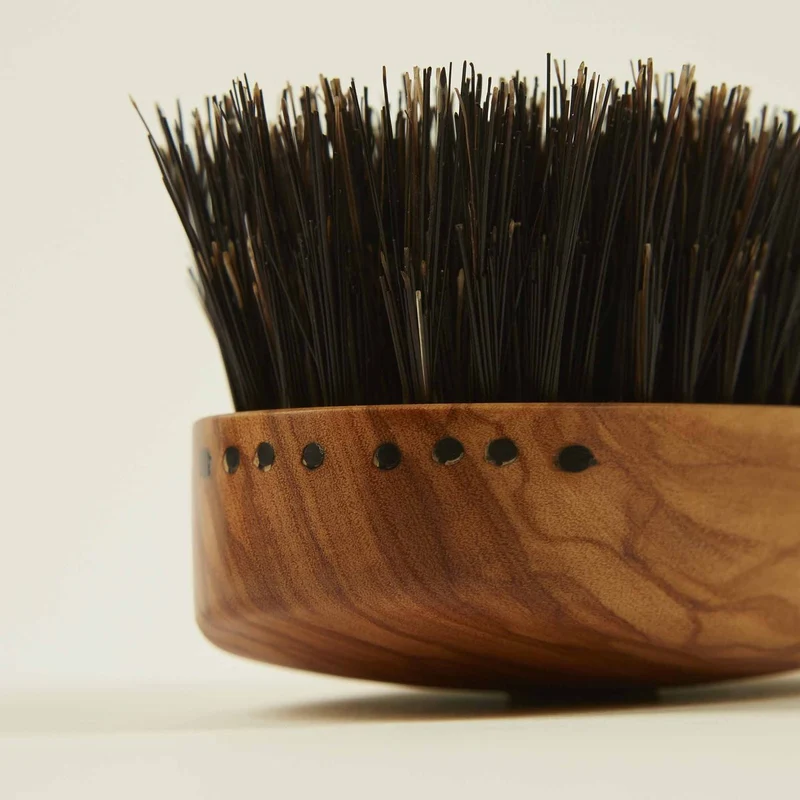 Brosse à cheveux de Soin - 100% fait-main