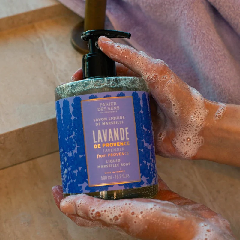 Savon de Marseille liquide – Lavande Iconique 500 ml