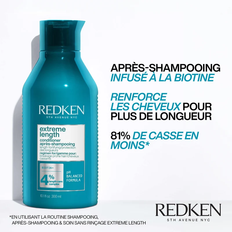 Après-shampoing Extreme Length Redken 300 ML