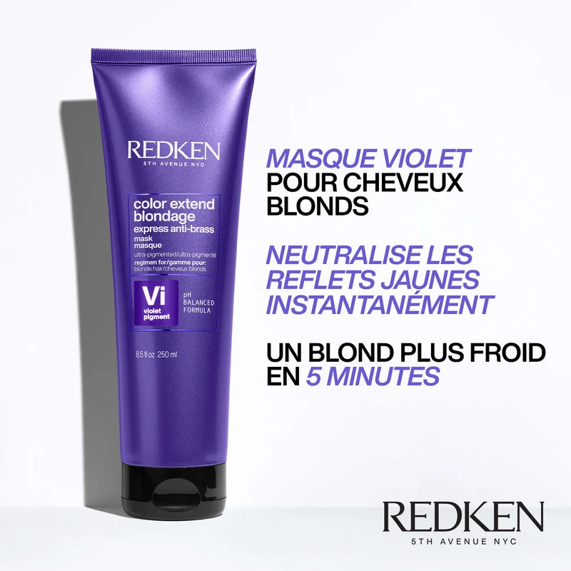 Masque neutralisant Color Extend Blondage Redken 250 ML