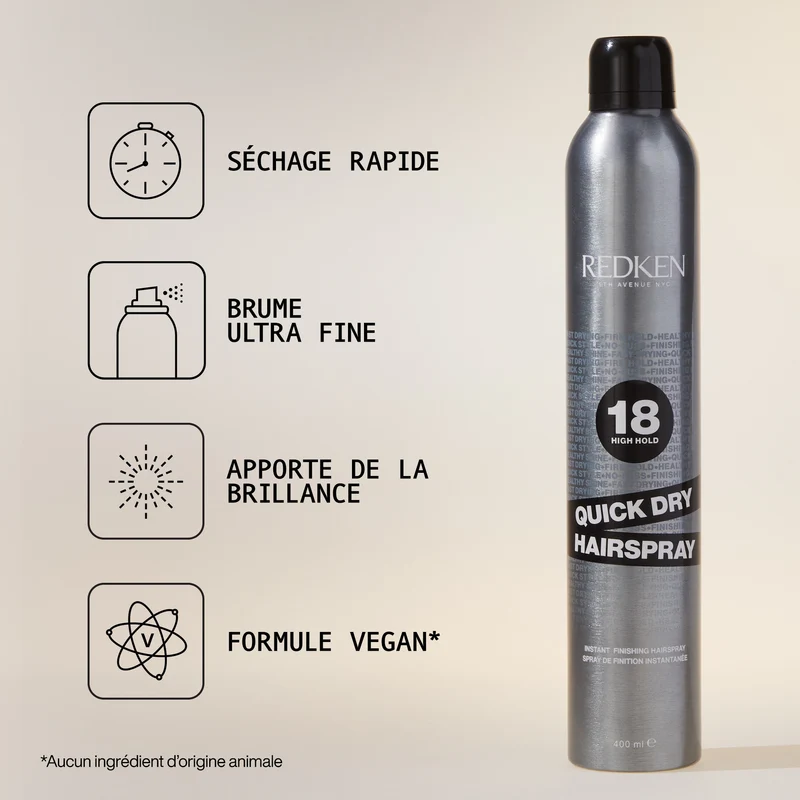Quick Dry Hairspray 18 Redken 400 ML