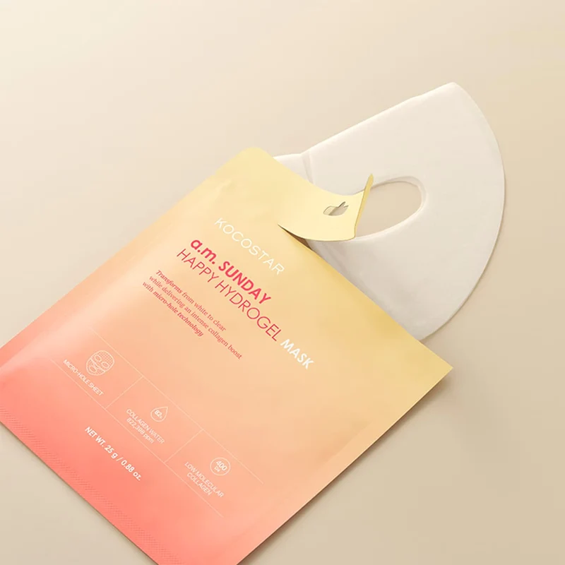 Masque Visage Hydrogel Collagène Boost