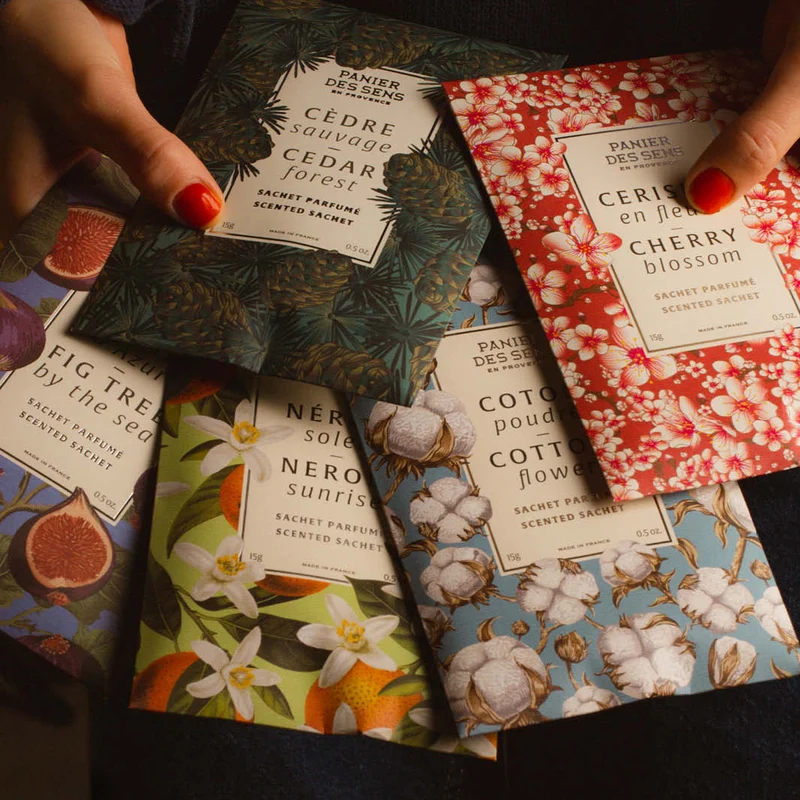 Sachet parfumé 15g Coton poudré