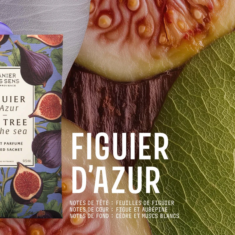 Sachet parfumé 15g Figuier d'azur