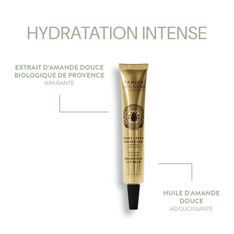 Baume à lèvres Nourrissant Amande 15ml