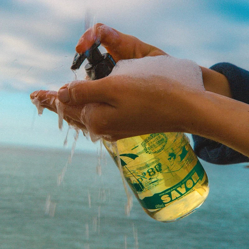 Savon liquide de Marseille Olive 490ml